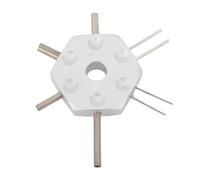 PxQuerantic Strumento terminale 56500, rimozione terminale a sgancio rapido ad alta durezza con multiple porte per lo smontaggio dei fili, sostituzione compatibile per connettori elettrici aut