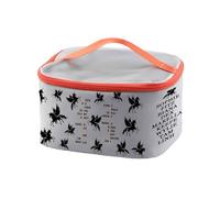 PXTIDY KOTLC - Astuccio per cosmetici con cerniera, idea regalo per il custode del libro perduto, motivo: Team Foster Kee-fe, Beige, Taglia unica