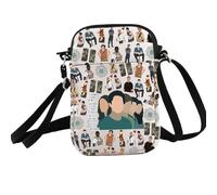 PXTIDY Maze Runner Tv Show Ispirato Borsa a tracolla Thomas Harriet Newt Fan Regali Film classici Fan Regali Tv Merchandise, Beige, Small