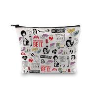 PXTIDY Rocky Horror Personaggi Cosmetic Bag Picture Show Regalo Film Serie Fan Regalo Horror Film Musicale Regali a tema, Beige, Taglia unica, Astuccio per trucchi