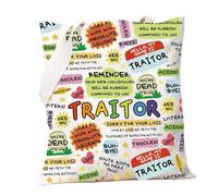 PXTIDY Traditore Tote Bag Divertente Collaboratore Traditore Lasciando Regalo Andare Via Nuovi Inizi Regali Dipendenti Boss Goodbye Bag, Beige, Medium