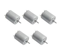 Pxyelec Motore CC 3 V-12 V 280 micro motore 42 x 24 mm per modellini di barche RC giocattoli fai da te (confezione da 5)