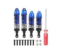 Pxyelec RC - Ammortizzatore ammortizzatore regolabile in metallo, 4 pezzi, per SCX10 TRX-4 D90 scala 1/10 RC cingolato auto