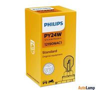 PY24W Lampadine Alogene PHILIPS Vision Interni e segnalazione Single