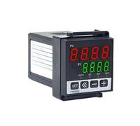 PY9000G Regolatore di temperatura PID programmabile, 48×48mm, Ingresso singolo tipo K, 0~1200℃, ℃/℉ commutabile, AC220V 1pz(72x72mm K SSR,220V)