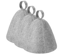 Pyanegn da Sauna Anti- Cuffia da Doccia nel Feltro di Lana Addensato Turbante per Capelli Asciugamano per Asciugatura Rapida Cappelli per Sauna Bagno