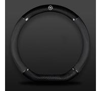 PYANL Auto Coprivolante per Opel Mokka B 2020-2023, Copertura di Volante Antiscivolo Protezione Custodia Volante Cover Traspirante Coprivolanti Durevole Copristerzo Auto Accessori,D-H