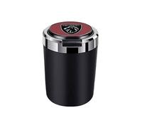 PYANL Auto Posacenere per Peugeot 3008 2020-2023, Sigaretta Posacenere Portatile Senza Fumo Posacenere Autoestinguente in Acciaio Inox Portabicchieri con Coperchio Auto Accessori,D
