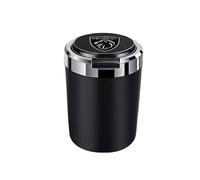 PYANL Auto Posacenere per Peugeot 3008 2020-2023, Sigaretta Posacenere Portatile Senza Fumo Posacenere Autoestinguente in Acciaio Inox Portabicchieri con Coperchio Auto Accessori,B