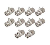 Pyatofly 10X Connettore BNC Ad Angolo Retto per RG58 RG400 RFC195 Coassiale - Connettori Coassiali di Alta Qualità per Applicazioni
