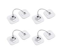 Pyatofly Blocco Frigo, Blocchi Frigorifero, Blocco Congelatore con Chiave per la Sicurezza Dei Bambini, Blocchi per Bloccare Frigorifero E Armadietti-4Pack