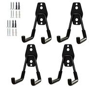 PYBTOOL Ganci robusti per garage, ganci utilitari per lo stoccaggio, organizzatore di stoccaggio per attrezzi da giardino, ganci da parete in acciaio (Piccolo gancio a U)