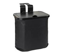 PYBYCEGNZK Cestino Per Auto Pattumiera Per Auto Pelle PU 1,5 Galloni Capacità Colore Nero Design Pieghevole Utilizzabile Anche Come Custodia Contenitore Di Rifiuti Per Autos
