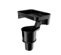 PYBYCEGNZK Inserto Portabicchieri per Auto Portabicchieri per Auto Espansore Bevanda Multifunzione con Tavolo per Alimenti Vassoio Base Regolabile A 360 Gradi Supporto per Bevande(L)
