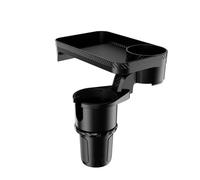 PYBYCEGNZK Inserto Portabicchieri per Auto Portabicchieri per Auto Espansore Bevanda Multifunzione con Tavolo per Alimenti Vassoio Base Regolabile A 360 Gradi Supporto per Bevande(S)