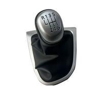 PYBYCEGNZK Per Clio 4 IV 2012-2019 5 6 Pomello Del Cambio Velocità Ghetta Boot Cover Stick Cambia Testa Auto Pomello Leva Cambio(Matt 6 Speed)