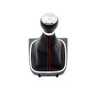 PYBYCEGNZK Per VW Per Golf V Per A5 Per A6 Hatchback 2004-2013 5 6 Speed Gear Stick Pomello Del Cambio Boot Auto Pomello Leva Cambio(5 Speed E)
