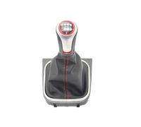 PYBYCEGNZK Per VW Per Golf V Per A5 Per A6 Hatchback 2004-2013 5 6 Speed Gear Stick Pomello Del Cambio Boot Auto Pomello Leva Cambio(6 Speed A)