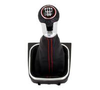 PYBYCEGNZK Per VW Per Golf V Per A5 Per A6 Hatchback 2004-2013 5 6 Speed Gear Stick Pomello Del Cambio Boot Auto Pomello Leva Cambio(5 Speed D)