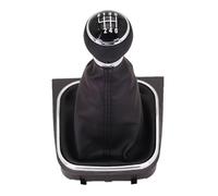 PYBYCEGNZK Per VW Per Golf V Per A5 Per A6 Hatchback 2004-2013 5 6 Speed Gear Stick Pomello Del Cambio Boot Auto Pomello Leva Cambio(6 Speed B)