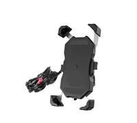 PYBYCEGNZK Supporto Manubrio Supporto Da Moto Caricabatterie USB Rapido Ricarica Wireless Rapida Per Specchietto Retrovisore Manubrio Per Cellulare Supporto Telefono Moto(M11A WirelessCharger)