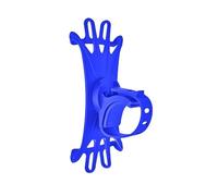 PYBYCEGNZK Supporto Manubrio Supporto Per Bicicletta Con Vista A 360° Universale In Silicone Per Moto Per Cellulare Antiurto Per Manubrio GPS Supporto Telefono Moto(Blue)