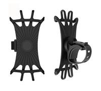 PYBYCEGNZK Supporto Manubrio Supporto Per Cellulare Da Bicicletta E Scooter Con Maniglia Girevole A 360° In Silicone Per GPS Per Telefono Supporto Telefono Moto