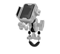 PYBYCEGNZK Supporto Manubrio Supporto Per Telefono Ammortizzante Caricabatterie Di Tipo C Regolabile Antifurto Staffa Navigazione A Sgancio Rapido Supporto Telefono Moto(Uncharged - Gray3)