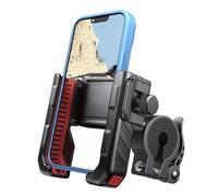 PYBYCEGNZK Supporto Manubrio Supporto Per Telefono Da Bici 2024 Universale Con Una Sola Mano Per Bicicletta E Moto Per Telefoni Cellulari 4,7-7" Antiurto Supporto Telefono Moto