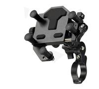 PYBYCEGNZK Supporto Manubrio Supporto Per Telefono Da Moto In Lega Alluminio Alta Qualità 2025 Resistente Agli Urti Per Bici Elettrica Anti-vibrazione Supporto Telefono Moto(Square2)