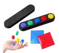 PYEUIFT 7 Pezzi Gonggi Gioco Coreano, Gonggi Korean Game, Giochi di Abilità, Squid Game, Giochi Manuali Con Pietre Colorate Per L'Allenamento Della Coordinazione