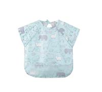 PYEUIFT Bavaglino Con Maniche Impermeabile Regolabile Facile Da Pulire Protegge Vestiti Bambino Bavaglino Pappa Svezzamento Perfetto Per Pranzo E Merenda Dei Bambini