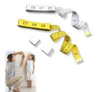 PYEUIFT metro da sarta professionale, 2 m di lunghezza, per indumenti, con righello (2 pezzo), X 2m