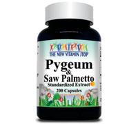 Pygeum Corteccia Saw Palmetto Bacca 200 Capsule Erbe Prostata Supporto Aiuto