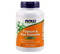 Now Foods Pygeum e Saw Palmetto, 120 capsule