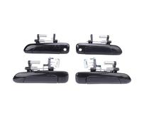 Pyhodi 4pcs Maniglie delle Porte Esterne Nere, Maniglia della Porta Esterna Ergonomica Set di 4 per Berlina, Numeri di Parte OEM, 72180S5DA02, con Design Alla Moda