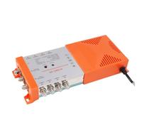 Pyhodi Amplificatore di Distribuzione 'antenna TV a 8 Vie con Cascading IRS, Filtro LTE 4G, 8 Uscita, Rumore Basso, Guadagno da 20 DB, Classe 3 di Classe 3, Uscita (Plug 220-240 V.)