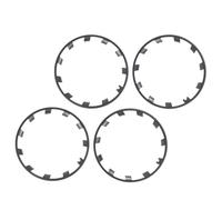 Pyhodi Kit Protezione per Cerchioni a Ruota 21 Pollici, per Ruota überturbina, Anello Protettore per Bordo del Bordo per Bordo per Ruota di Ricambio 4pc con Un Design Unico di, (Grey)