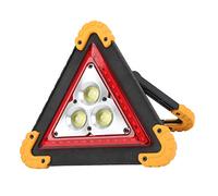 Pyhodi Lampada Triangolo Avvertimento Auto, Lampada LED Portatile per Riparazione Malfunzionamenti Proiettore di Emergenza 4 modalità, 1500lm Super Luminoso, Luce di Emergenza