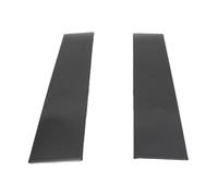 Pyhodi Modanature del Montante B, Applique di Ricambio per Portiera Anteriore Lato Conducente e Passeggero, BB5Z7820555BB, Nero Lucido, per Portiera Anteriore Lato Conducente e