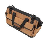 Pyhodi Oxford Cloth 17 Tasche Sacca per Utensili, Pesante, Borsa per Elettricisti in Tela 17 Tasche Sacca per Utensili, Zip Robusto e Filo Rafforzato, Borsa per Utensili a Bocca Larga