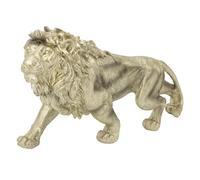 Pyhodi Statua di una Statuetta di Leone Forte, Decorazione per Ufficio, Casa, Scrivania, Scultura di Animali in Poliresina Fatta a Mano, Decorazione di Arte Moderna, Figurine da