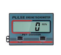 Pyhodi Tachimetro del Motore Digitale, Display LCD IP65 Impostazione del Pagamento a Pagamento per Motore a 2 Scatti a 4 Strade, Misurazione Rapida e Precisa, Controllo della velocità