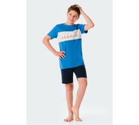 Pyjama Breve Per Ragazzi SCHIESSER XS S M L 140-176 100% CO Pigiama
