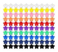PYJLBX Calamite Frigorifero,100 Pezzi Magneti Calamite Potenti Calamite Piccole Stella Calamita Potente Calamite per Lavagna Magnetica,Colorati Magnete Mini Calamite per Frigo,Lavagne Bianca,10 colori
