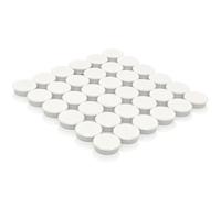 PYJLBX Calamite Frigorifero, 40 Pezzi Calamite Potenti Calamite Piccole, Calamite per Lavagna Magnetica Calamita Potente Magneti Frigo, Mini Rotonde Magnete, per Frigo,Piastre Magnetiche,Maps (Bianco)
