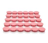 PYJLBX Calamite Potenti Calamite Frigorifero, 30 Pezzi Calamite Piccole, Calamita Potente Calamite per Lavagna Magnetica, Magneti Frigo Magnete Piccoli Rotonde, per Frigo, Lavagne Bianca, Foto (Rosa)