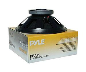 Pyle 1 WOOFER PPA15 altoparlante diffusore da 38,00 cm 380 mm 15" da 400 watt rms e 800 watt max con impedenza 8 ohm per casa feste party, 1 pezzo