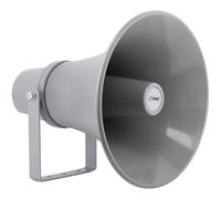 Pyle Altoparlante PA a Tromba per Interni/Esterni - Altoparlante Compatto con Suono Potente da 11 Pollici e 30 Watt con Frequenza di 400Hz-5KHz, 8 Ohm, Trasformatore 70V, Supporto di Montaggio