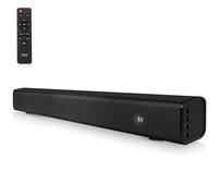 Pyle Altoparlante per soundbar Home Theater - Base d'onda Streaming Supporto da tavolo per TV Sistema digitale con connettore audio ottico AUX/porta USB, HDMI/ARC, riproduzione audio completa
